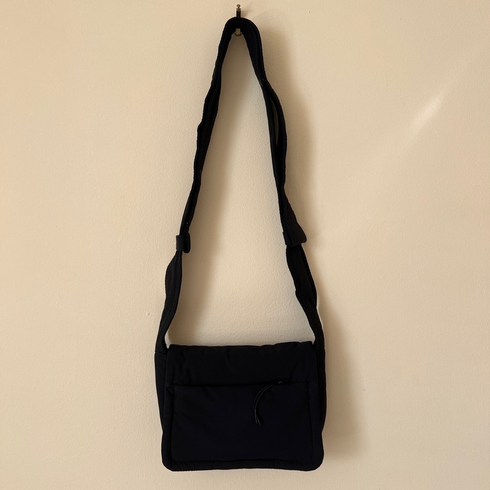 Sidebag Zara Black Nylon